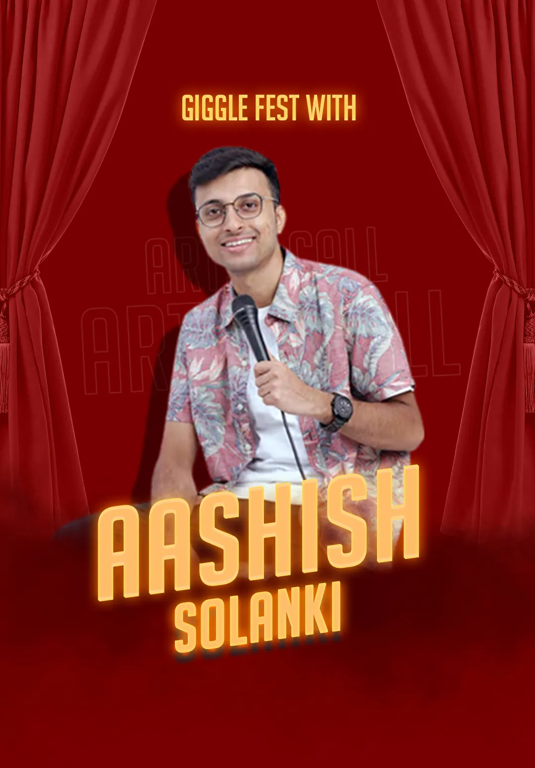 Stand-up Comedian Aashish Solanki